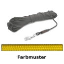 klassische Hundeleine - S - 15m - gelb